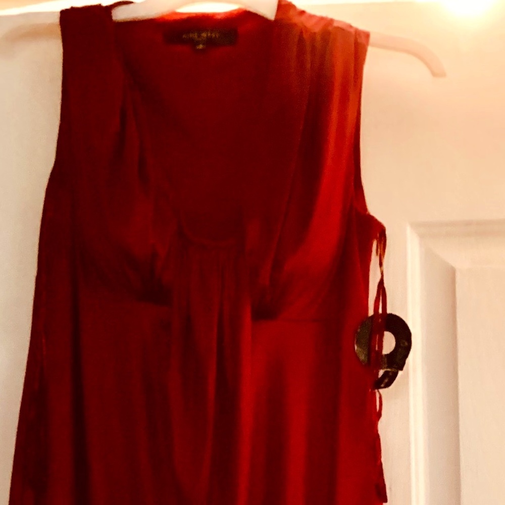 Nine west scarlet Y2K vintage dress cranberry Nwt size 8